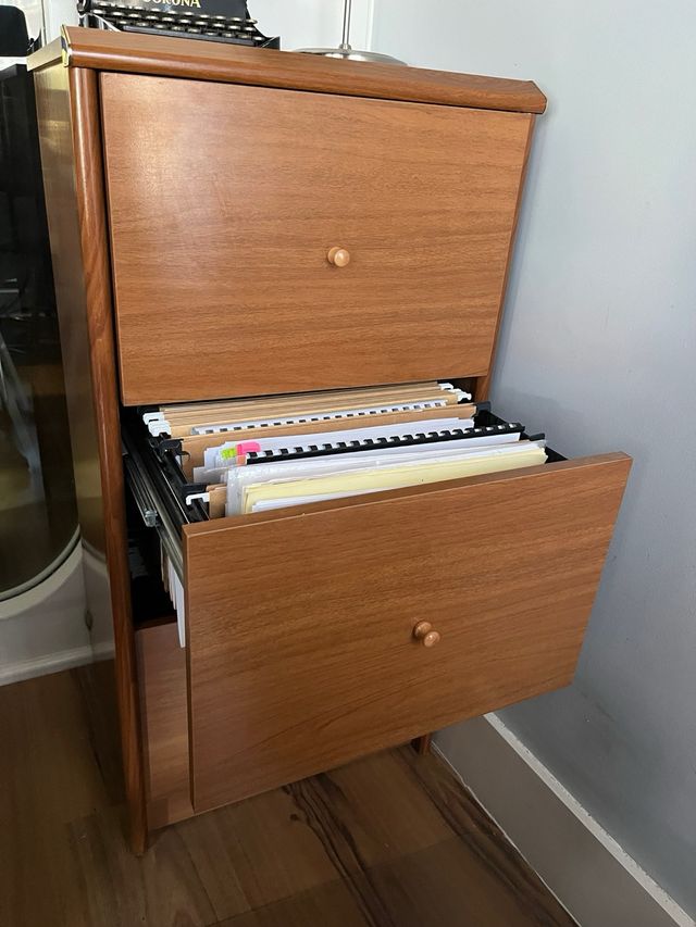 Archivador madera 3 cajones