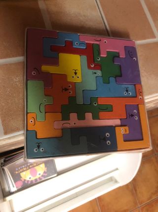 Rompecabezas infantil de madera