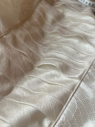 Vestido novia blanco talla S