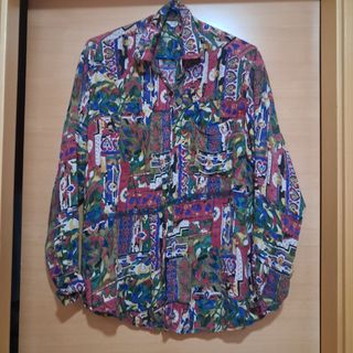 Camisa Vintage Viscosa Multicolor