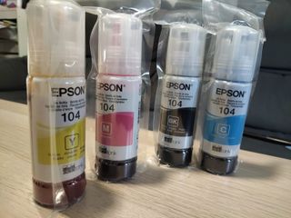 Tinta Epson EcoTank 104 (4 uds)