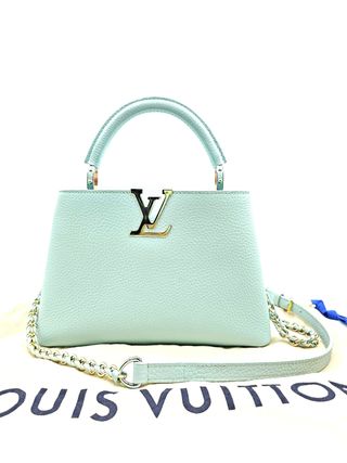 Louis Vuitton Capucines BB - Bolso Teal