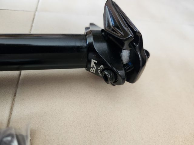 Tija telescópica carbono KS Lev Ci 125 x 31.6mm