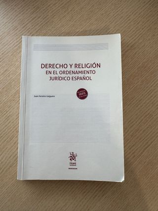 Derecho y Religión en el ordenamiento Juan Ferreir
