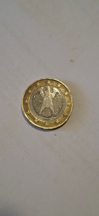 Moneda 1 euro Alemania: Error