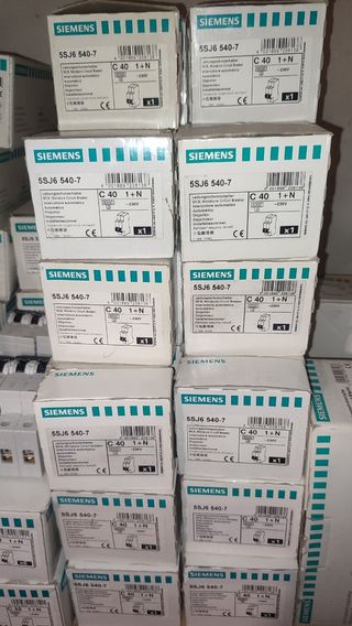 24 Interruptores Siemens C40 1 N