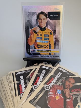 F1 Turbo Attax 2025: cartas brillantes