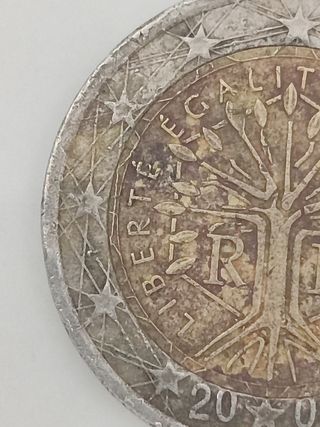 Moneda 2€ Francia 2001 Arbol de la Vida