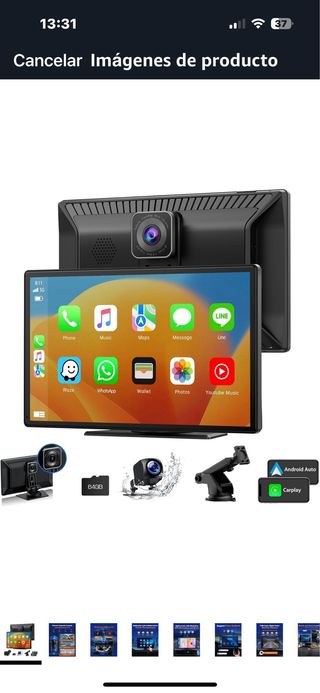 Pantalla coche smart creen, carplay