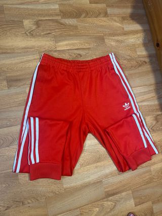 Pantalón chándal Adidas rojo - Talla S