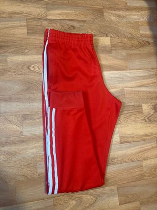 Pantalón chándal Adidas rojo - Talla S