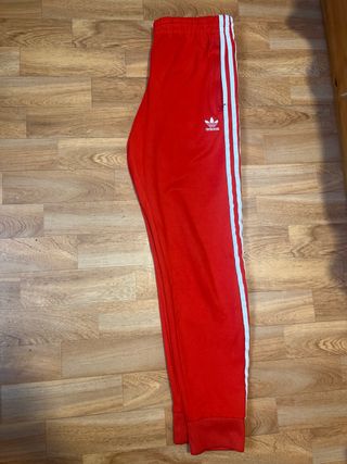 Pantalón chándal Adidas rojo - Talla S