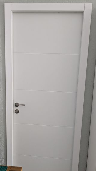 Puerta interior blanca - 1 ud.