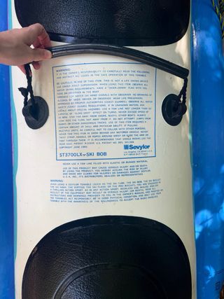 Bote Banana inflable 2 personas