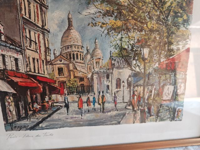 Cuadro París - Place du Tertre
