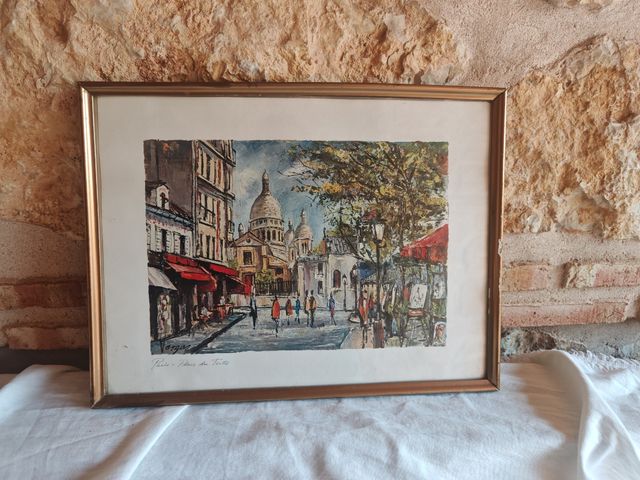 Cuadro París - Place du Tertre