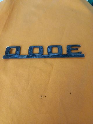  Logo EMBLEMA Mercedes 300D Trasero
