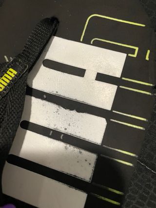 Ciabatte Puma nere e gialle