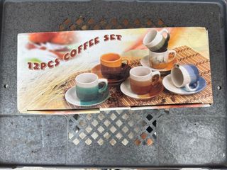 Juego café 12 piezas - Cerámica