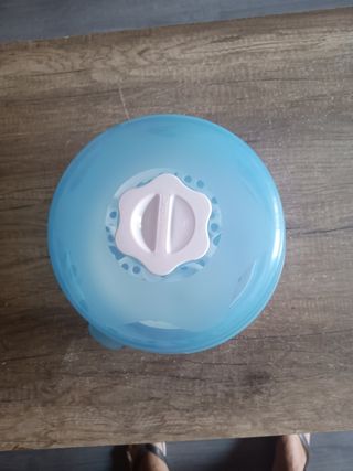 Esterilizador biberones y chupetes microondas 