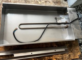 Bandeja evaporadora agua electrica