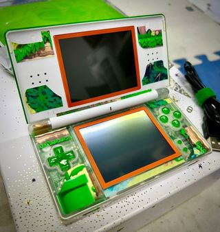 Nintendo DS Lite Verde Trasparente