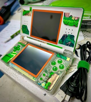 Nintendo DS Lite Verde Trasparente