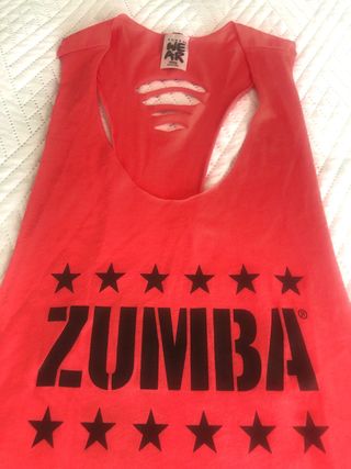 3 Camisetas Tops Zumba Fitness XS 34/36