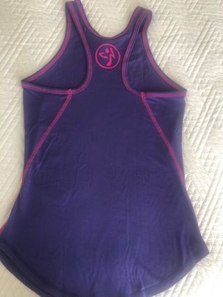 3 Camisetas Tops Zumba Fitness XS 34/36