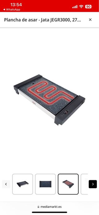 Plancha Jata JEGR3000 - Asar