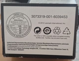 Toner Lexmark 702K negro