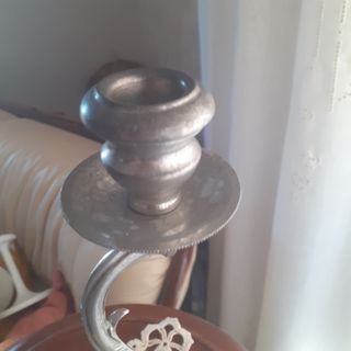 Candelabro metallo anni '80