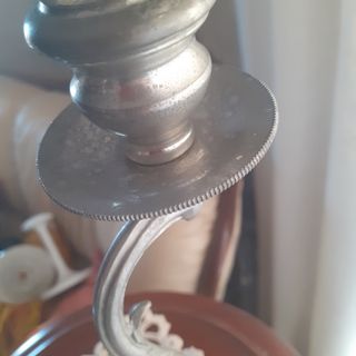 Candelabro metallo anni '80