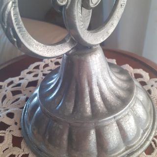 Candelabro metallo anni '80