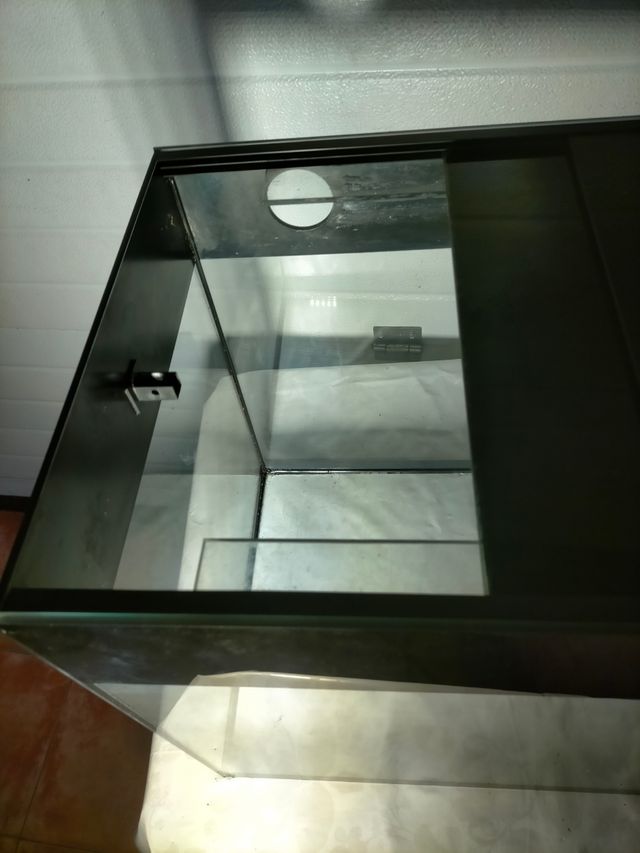 Acuario terrario 60x35x45 cm