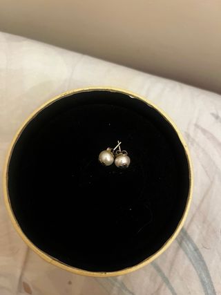 Pendientes Tous Plata Perla