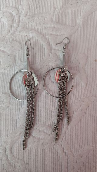 Pendientes Plata largos