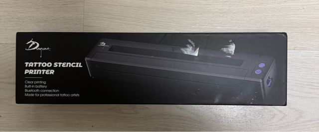 Impresora Plantillas Tatuaje Dragon