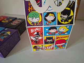 6 Mini Pelúcias DC Super-Heróis McDonald's