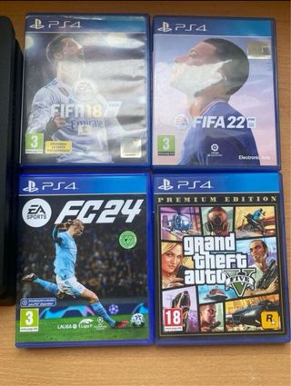 PS4 (PlayStation 4) - 2 mandos PRECIO NEGOCIABLE