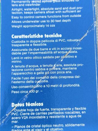 Custodia subacquea Ewa Marine per fotocamere