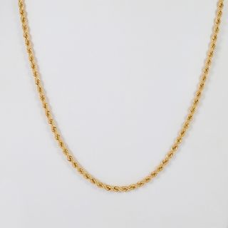 Cadena cordón oro 18k 750 50cm