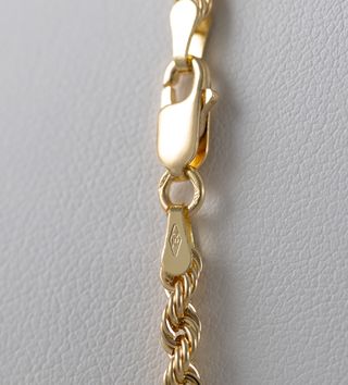 Cadena cordón oro 18k 750 50cm