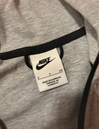 tuta Nike Tech fleece grigia