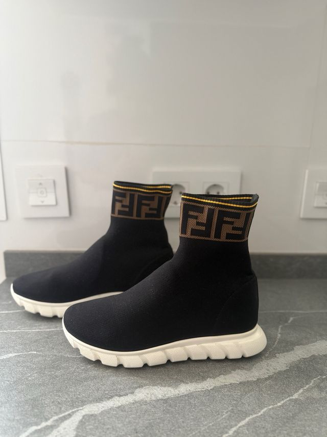 Fendi Sock Sneakers - Negras