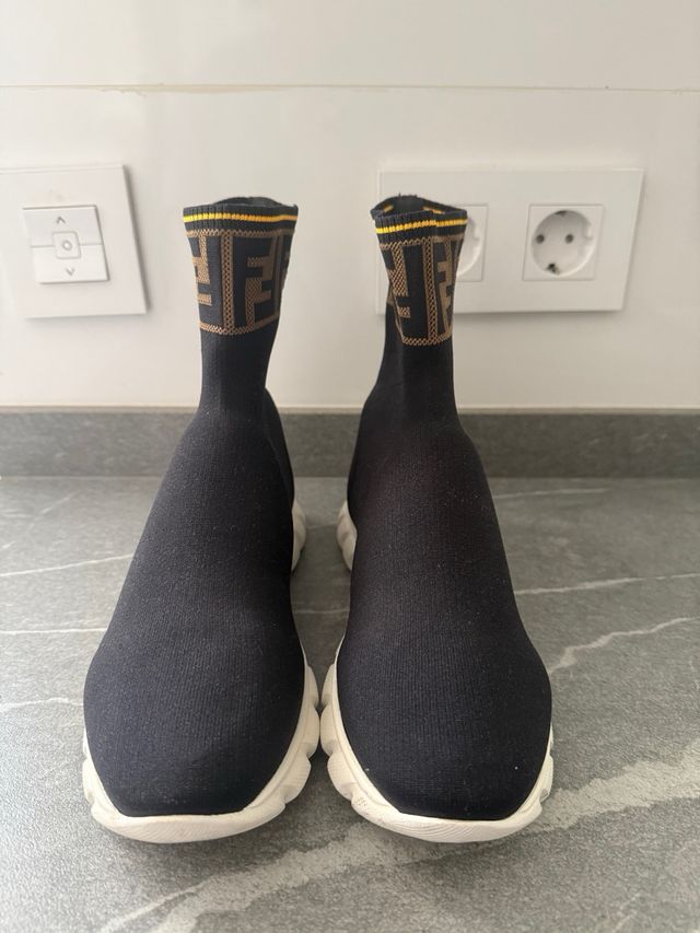 Fendi Sock Sneakers - Negras