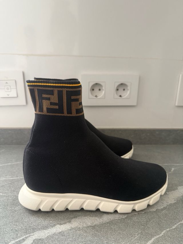 Fendi Sock Sneakers - Negras