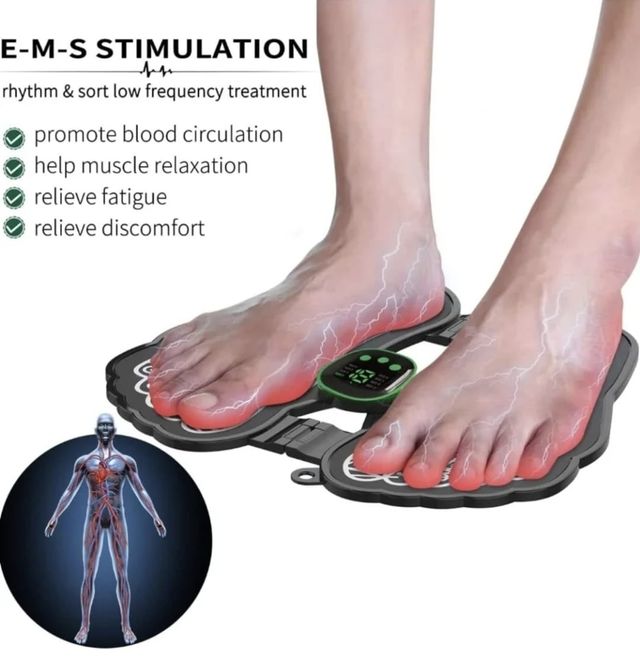 Masajeador pies eléctrico - 8 modos