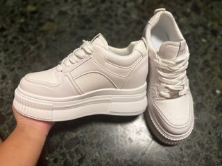 Zapatillas blancas plataforma