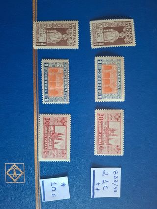 Sellos España 1 centenario nuevos 